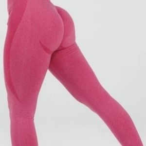 Seamless high waisted yoga leggings